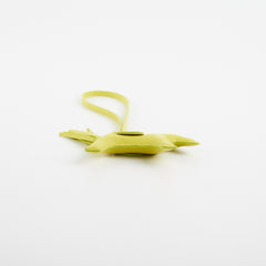 Hermes Lime Rodeo PM Charm