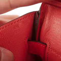 Hermes Birkin 30 Rouge Tomate Veau Epsom - Stamp A 2017