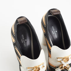 Louis Vuitton Calfskin Swift Loafers Size 34.5