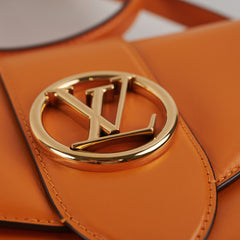 ITEM 33 - Louis Vuitton MM Pont 9 Gold Crossbody Bag