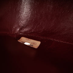 Chanel Vintage Maxi Jumbo Black 24K Gold