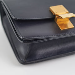 Celine Small Box Navy Blue