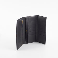 Hermes Bearn Wallet Black Epsom
