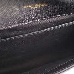 Saint Laurent Wristlet Clutch Black