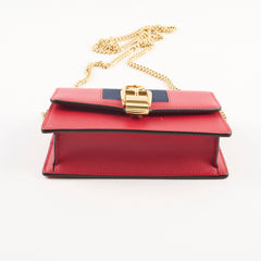Gucci Supermini Sylvie Bag Red