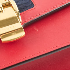Gucci Supermini Sylvie Bag Red