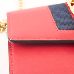 Gucci Supermini Sylvie Bag Red