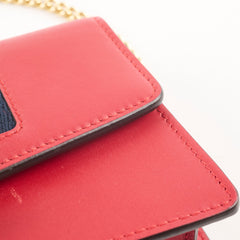 Gucci Supermini Sylvie Bag Red