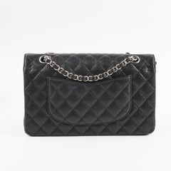 Chanel M/L Classic Flap Caviar Black