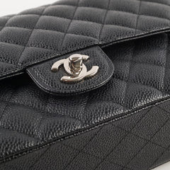 Chanel M/L Classic Flap Caviar Black