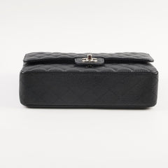 Chanel M/L Classic Flap Caviar Black