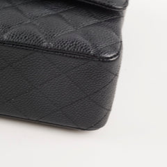 Chanel M/L Classic Flap Caviar Black