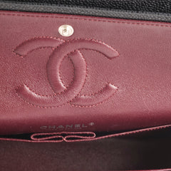 Chanel M/L Classic Flap Caviar Black