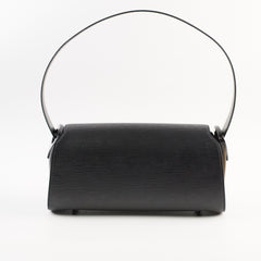Louis Vuitton Epi Nocturne Shoulder Bag Black