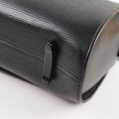 Louis Vuitton Epi Nocturne Shoulder Bag Black