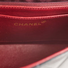 Chanel Vintage Diana Small Lambskin Black