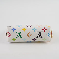 Louis Vuitton x TM Multicolour Cosmetic Pouch PM White
