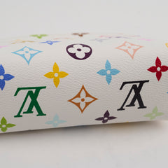 Louis Vuitton x TM Multicolour Cosmetic Pouch PM White