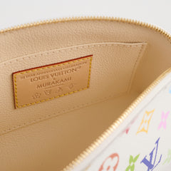 Louis Vuitton x TM Multicolour Cosmetic Pouch PM White