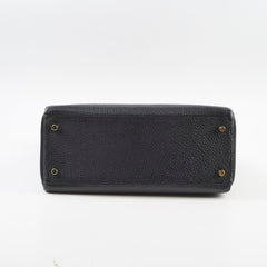 Hermes Kelly 28 Clemence Black - Stamp X