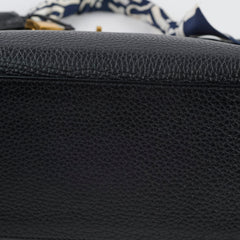 Hermes Kelly 28 Clemence Black - Stamp X