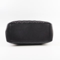 Chanel Caviar Grand Shopping Tote GST Black