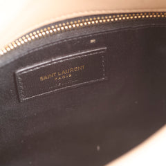 Saint Laurent Lou Puffer Small Beige