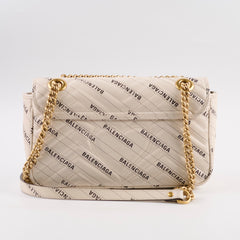 Gucci x Balenciaga Hacker Project Small Marmont Cream