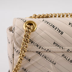 Gucci x Balenciaga Hacker Project Small Marmont Cream