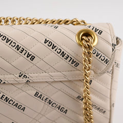 Gucci x Balenciaga Hacker Project Small Marmont Cream