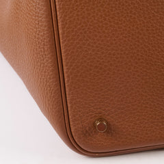 Hermes Picotin 22 Clemence Gold - Stamp Z