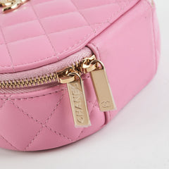 Chanel Mini Top Handle Pink
