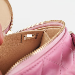 Chanel Mini Top Handle Pink