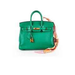 Hermes Birkin 25 Green - Stamp A