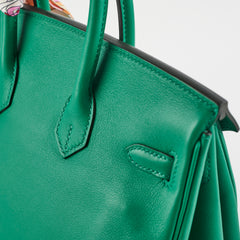 Hermes Birkin 25 Green - Stamp A