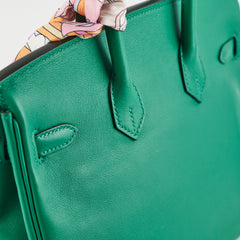 Hermes Birkin 25 Green - Stamp A