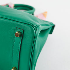 Hermes Birkin 25 Green - Stamp A