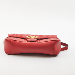 Gucci Small Marmont Red Shoulder Bag