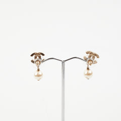 Chanel Drop Pearl Earrings