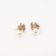 Chanel Drop Pearl Earrings