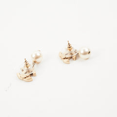 Chanel Drop Pearl Earrings