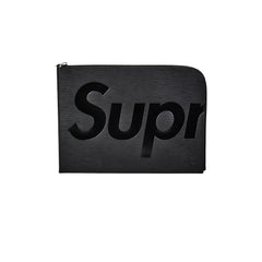 Louis Vuitton X Supreme Pouch Epi Black