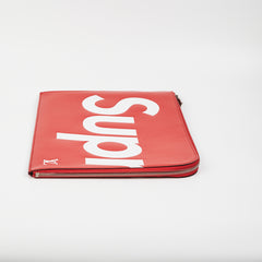 Louis Vuitton X Supreme Pouch Epi Red