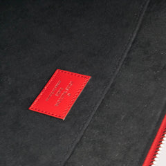 Louis Vuitton X Supreme Pouch Epi Red
