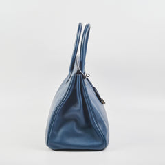 Hermes Birkin 35 Swift (Blue) - M Square