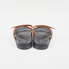 Hermes Chyrpe Leather Sandals (Size 38)