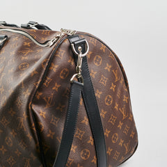 Louis Vuitton Keepall 55 Bandoulière Monogram Macassar