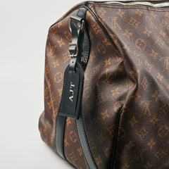 Louis Vuitton Keepall 55 Bandoulière Monogram Macassar
