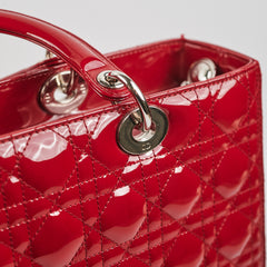 Dior Lady Dior Large Red
