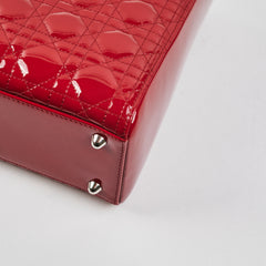 Dior Lady Dior Large Red